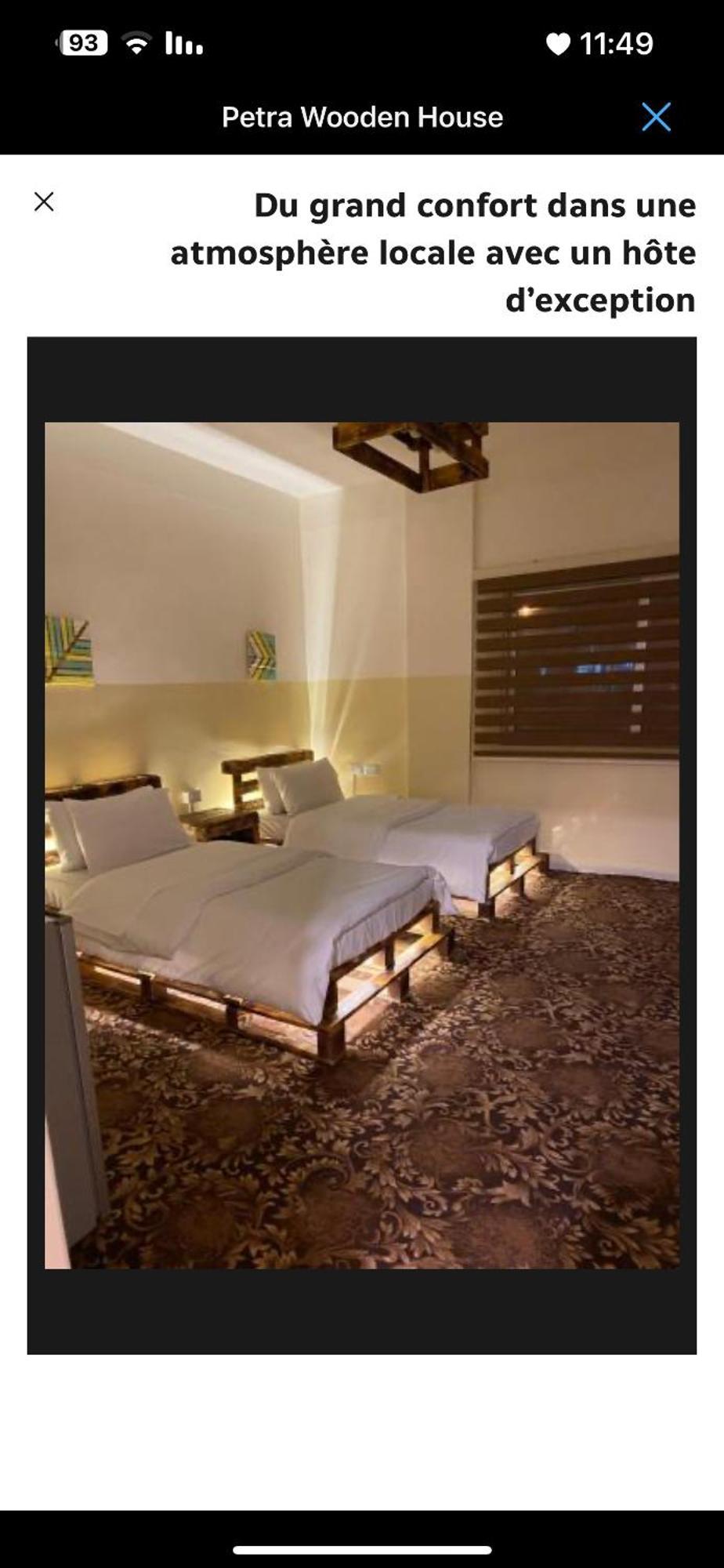 شقة Petra Wooden House وادي موسى المظهر الخارجي الصورة